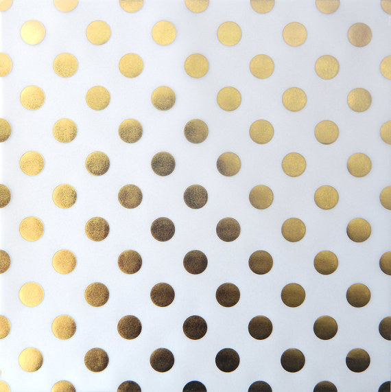 How to Use Your Polka Dots Gold Paper