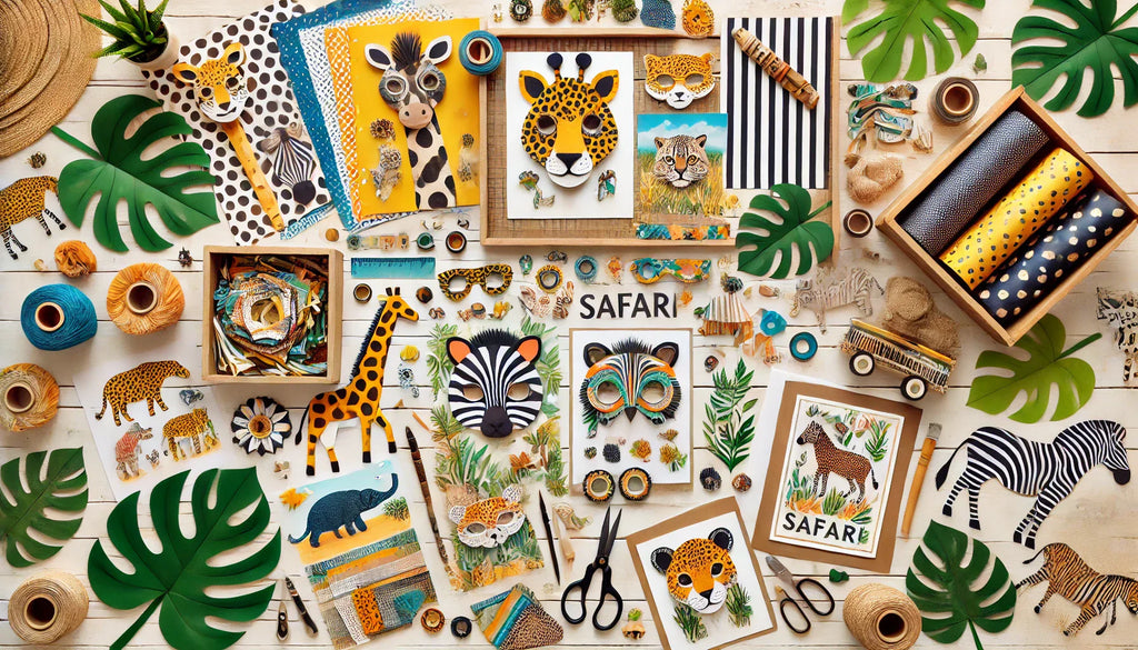 Safari Print Paper Craft Ideas