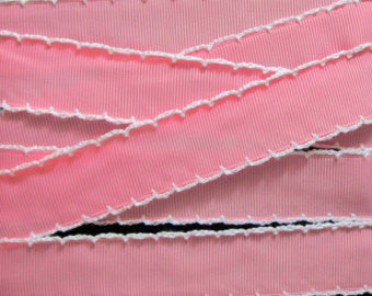 Back-to-School Crafts: Using Pink Ribbon with White Polka Dots