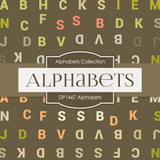 Alphabets Digital Paper DP1467