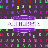 Alphabets Digital Paper DP1474