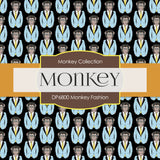Monkey Fashion Digital Paper DP6800