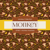 Monkey Madness Digital Paper DP6811