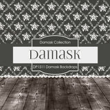 Damask Backdrops Digital Paper DP1511