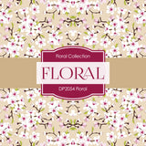 Floral Digital Paper DP2054
