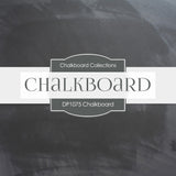 Chalkboard Textures Digital Paper DP1047A