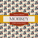 Monkey Wisdom Digital Paper DP6801