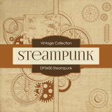 Steampunk Digital Paper DP3430