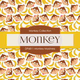 Monkey Madness Digital Paper DP6811