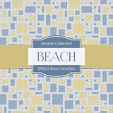 Beach and Sea Digital Paper DP2661