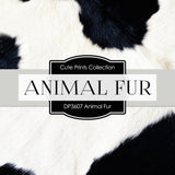 Animal Fur Print Digital Paper DP3610