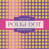 Polka Dots Digital Paper DP4035