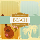 Beach and Sea Digital Paper DP2658