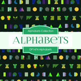 Alphabets Digital Paper DP1474