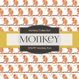 Monkey Fun Digital Paper DP6797