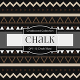 Chalk Tribal Digital Paper DP1115