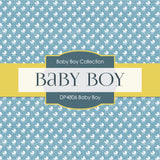 Baby Boy Digital Paper DP4806