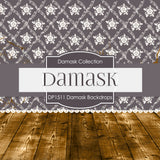 Damask Backdrops Digital Paper DP1511