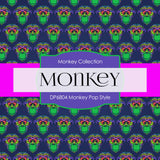 Monkey Pop Style Digital Paper DP6804