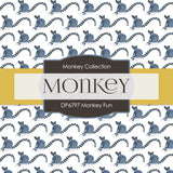 Monkey Fun Digital Paper DP6797