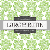 Large Batik Flower Digital Paper DP6255A