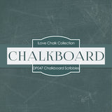 Chalkboard Scribbles Digital Paper DP047