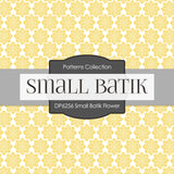 Small Batik Flower Digital Paper DP6256A