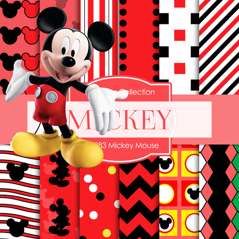 Mickey Mouse Digital Paper DP1083