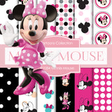 Minnie Mouse Digital Paper DP1084
