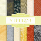 Summer Golden Digital Paper DP1289