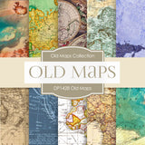 Old Maps Digital Paper DP1428