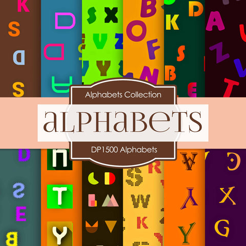 Alphabets Digital Paper DP1500