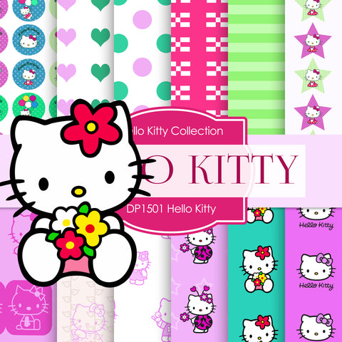 Hello Kitty Digital Paper DP1501