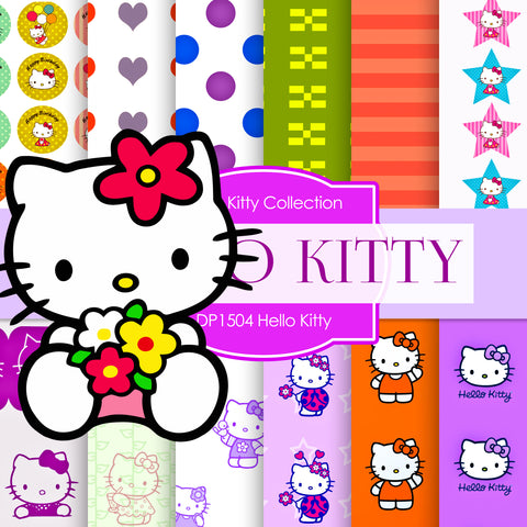 Hello Kitty Digital Paper DP1504