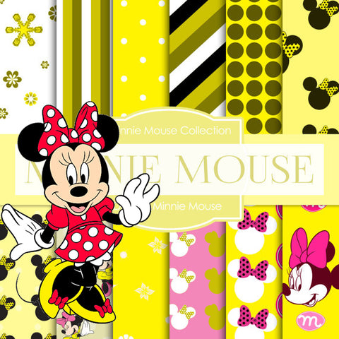 Minnie Mouse Digital Paper DP1618