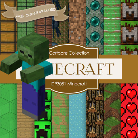 Minecraft Digital Paper DP3081