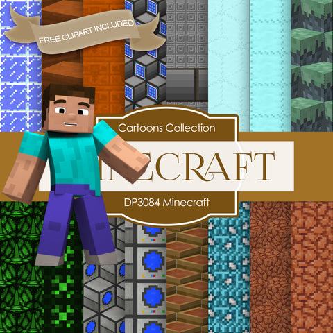 Minecraft Digital Paper DP3084