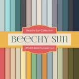 Beachy Keen Sun Digital Paper DP3475A