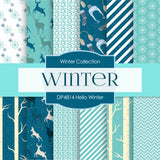 Hello Winter Digital Paper DP4814