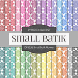 Small Batik Flower Digital Paper DP6256A
