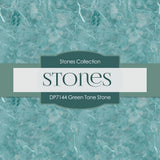 Green Tone Stones Digital Paper DP7144 - Digital Paper Shop