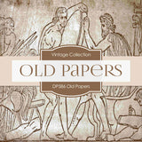 Old Papers Digital Paper DP586 - Digital Paper Shop