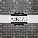 Chalkboard Arrows Paper DP4122 - Digital Paper Shop