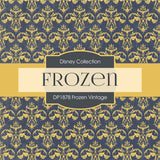 Frozen Vintage Digital Paper DP1878 - Digital Paper Shop