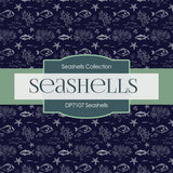 Seashells Digital Paper DP7107 - Digital Paper Shop