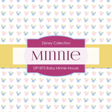 Baby Minnie Mouse Digital Paper DP1875 - Digital Paper Shop