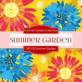 Summer Garden Digital Paper DP1127 - Digital Paper Shop