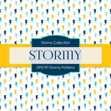 Stormy Patterns Digital Paper DP6197C - Digital Paper Shop