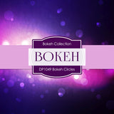 Bokeh Circles Digital Paper DP1049 - Digital Paper Shop