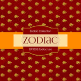 Zodiac Leo Digital Paper DP3353 - Digital Paper Shop